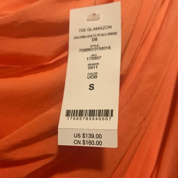 Robe BEBE Colorblock - Taille XL, Neuf Avec étiquettes (NWT), Style Bloc De Couleur